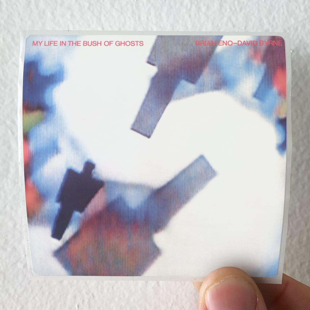 David Byrne My Life In The Bush Of Ghosts Album Cover Sticker
