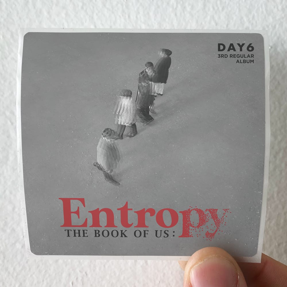 DAY6 The Book Of Us Entropy Album Cover Sticker