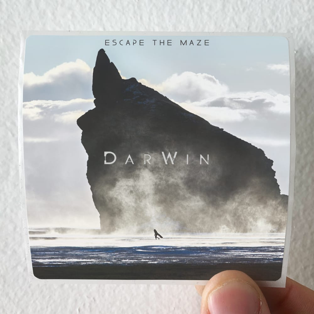 DarWin Escape The Maze Album Cover Sticker