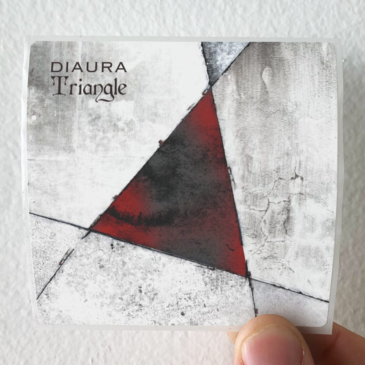 DIAURA Triangle 1 Album Cover Sticker