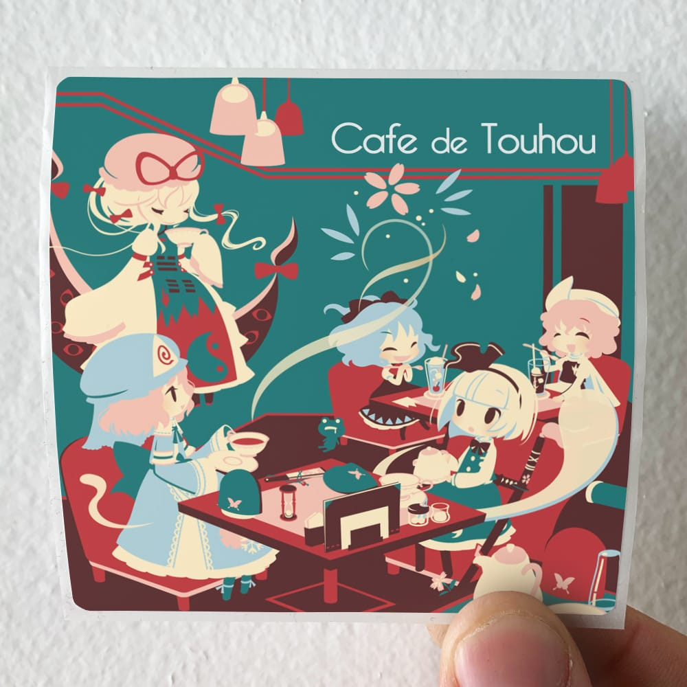 DDBY Cafe De Touhou Album Cover Sticker