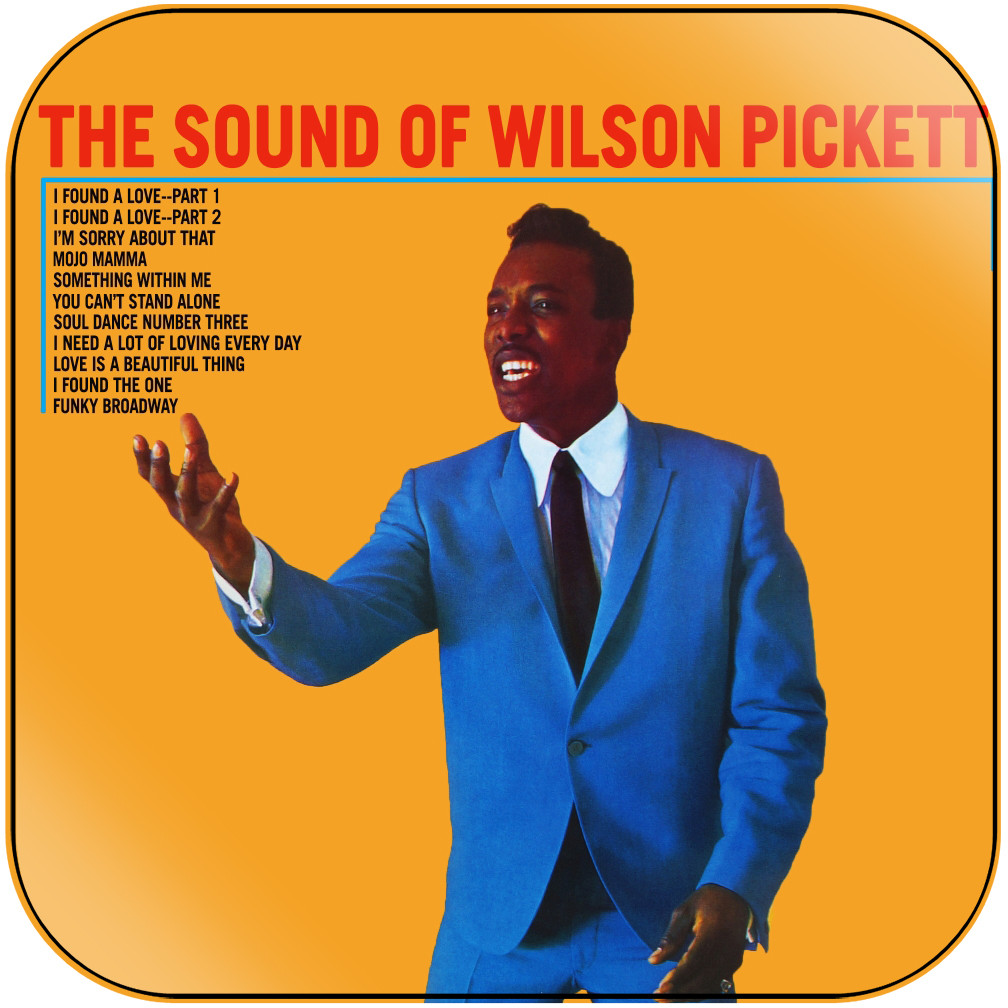 Wilson Pickett The Sound Of Wilson Pickett Album Cover Sticker