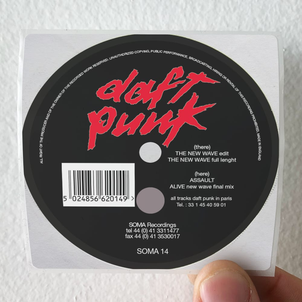 ☆希少☆DAFT PUNK / THE NEW WAVE / 12インチ Daft Punk - The New Wave (1994) - YouTube
