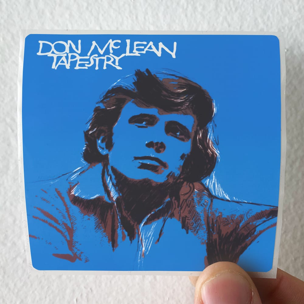 Don McLean Tapestry Album Cover Sticker