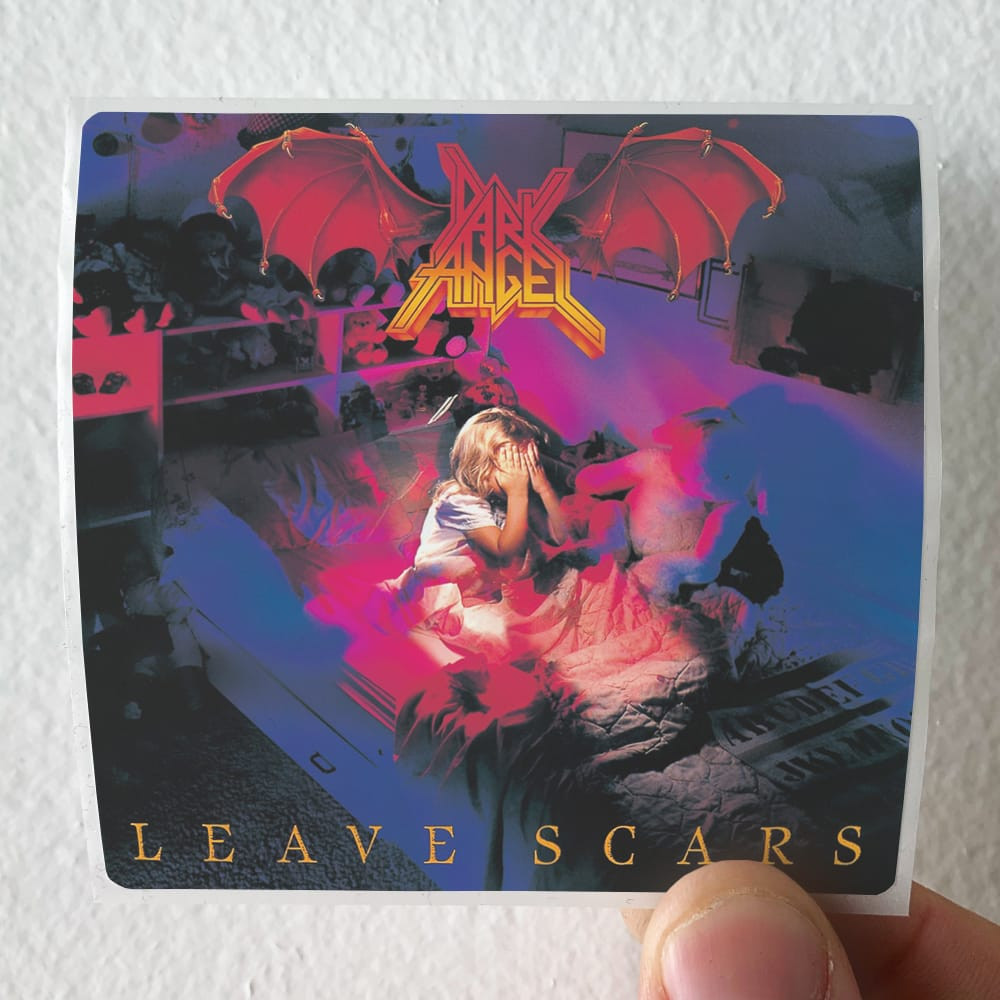 Dark Angel Leave Scars Album Cover Sticker