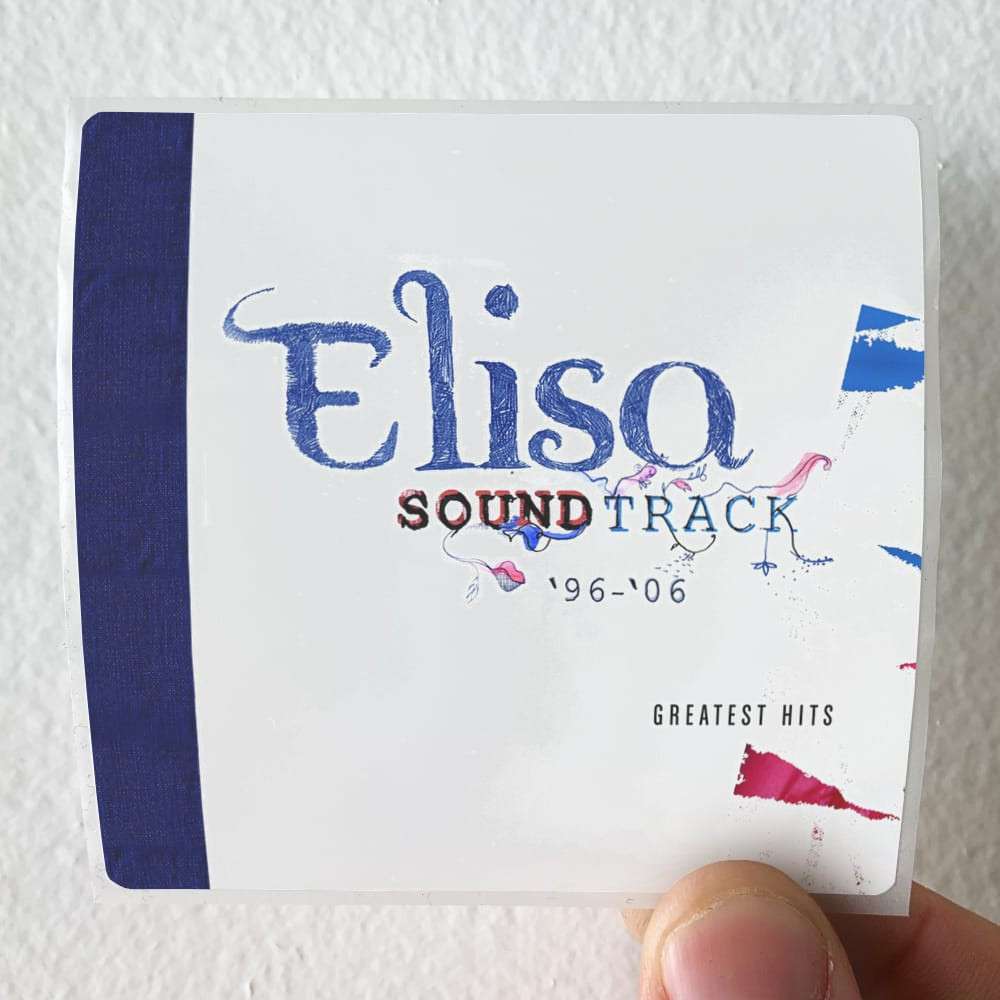 Elisa Soundtrack 96 06 Album Cover Sticker