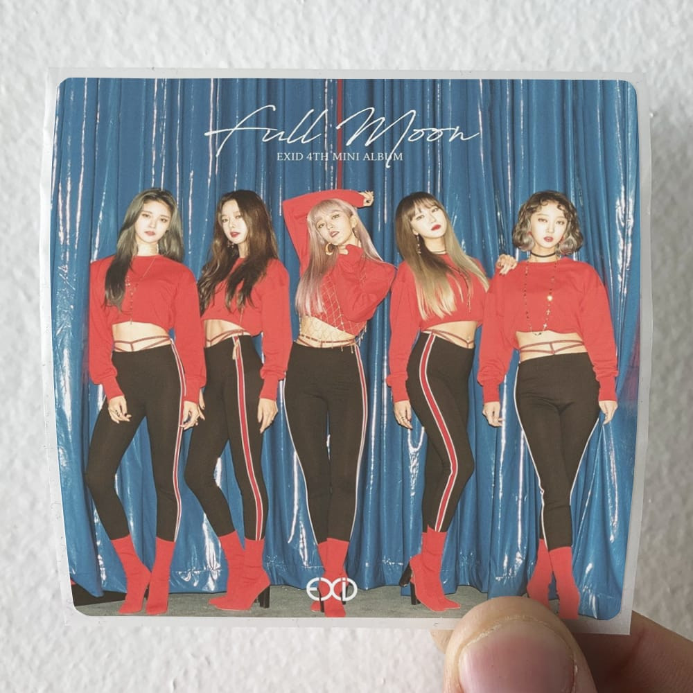Exid Full Moon Album Cover Sticker