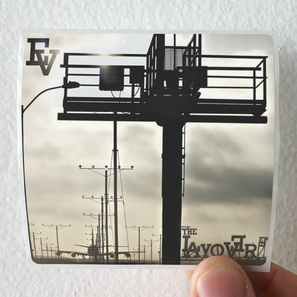Evidence The Layover Ep Album Cover Sticker
