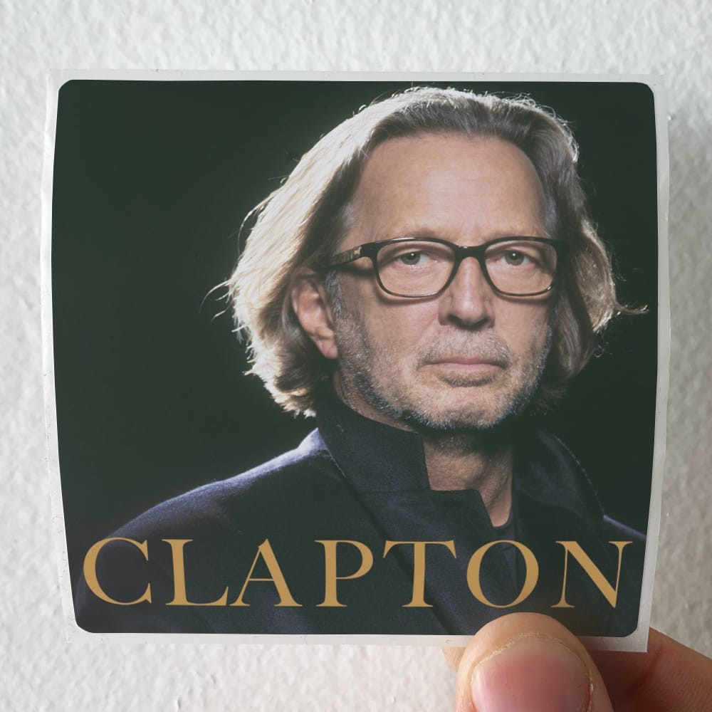 Eric Clapton Clapton Album Cover Sticker