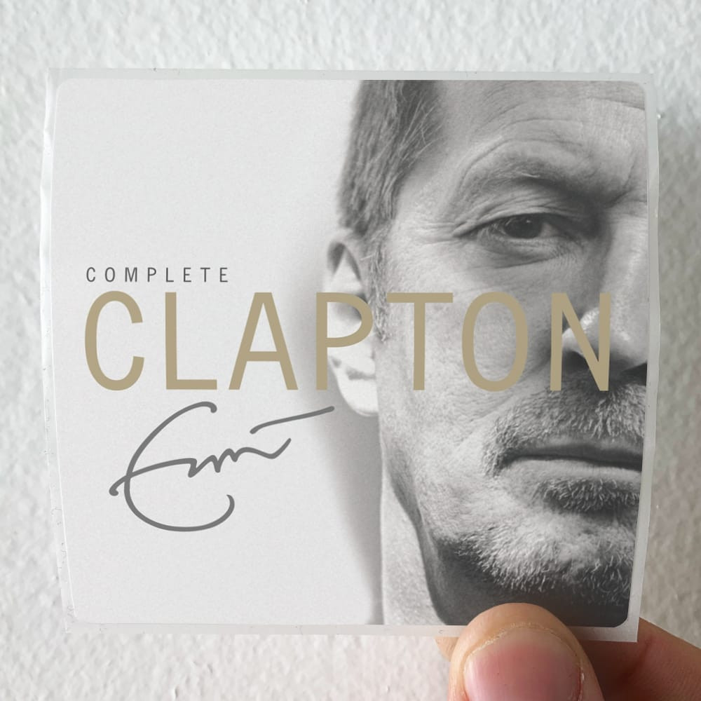 Eric Clapton Complete Clapton 1 Album Cover Sticker