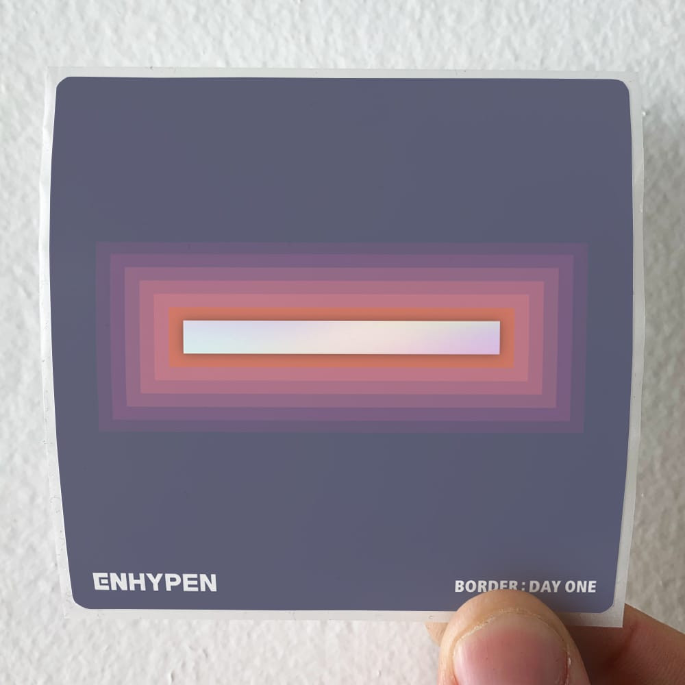 ENHYPEN Border Day One Album Cover Sticker