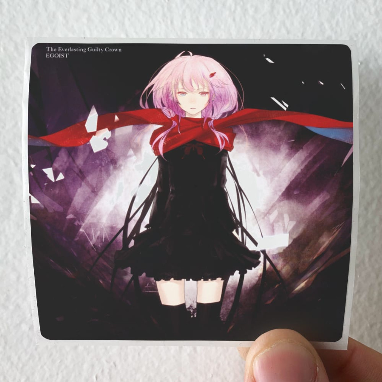 Egoist The Everlasting Guilty Crown Album Cover Sticker