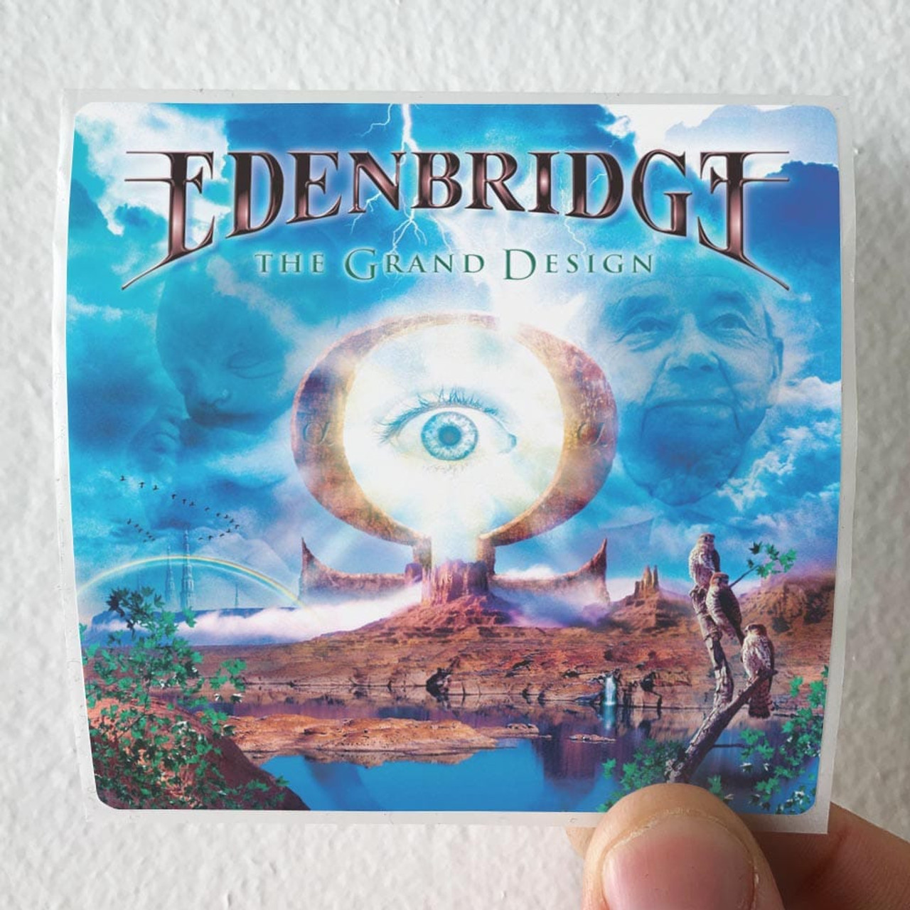 Edenbridge The Grand Design Album Cover Sticker