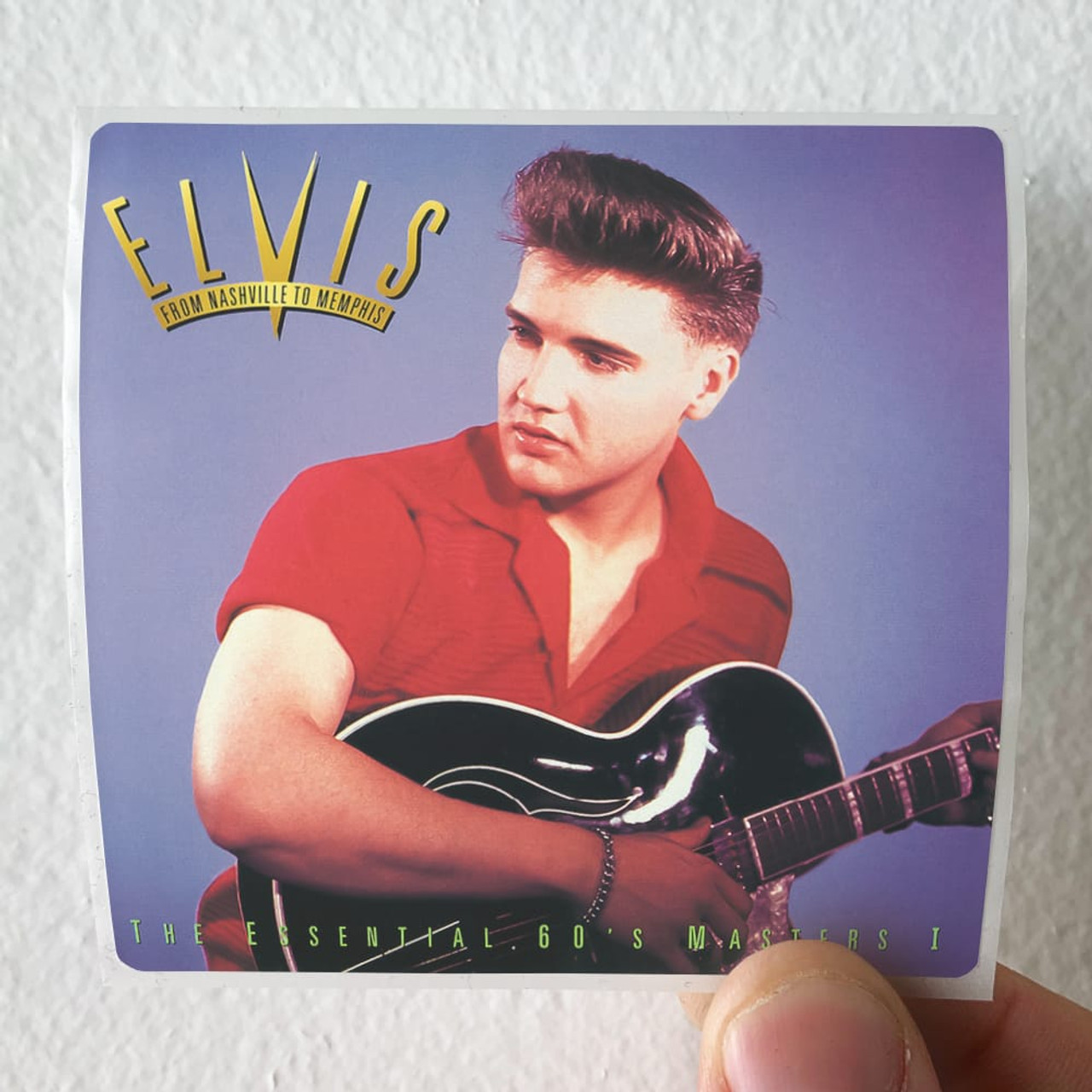 Elvis Presley From Nashville To Memphis The Essential 60S Masters 1 Album  Cover Sticker