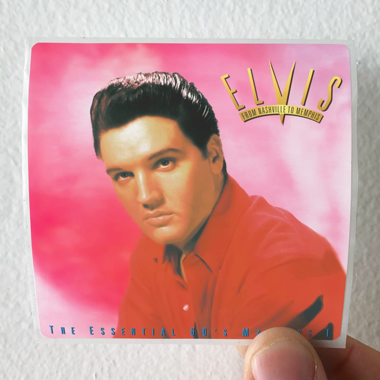 Elvis Presley From Nashville To Memphis The Essential 60S Masters 4 Album  Cover Sticker