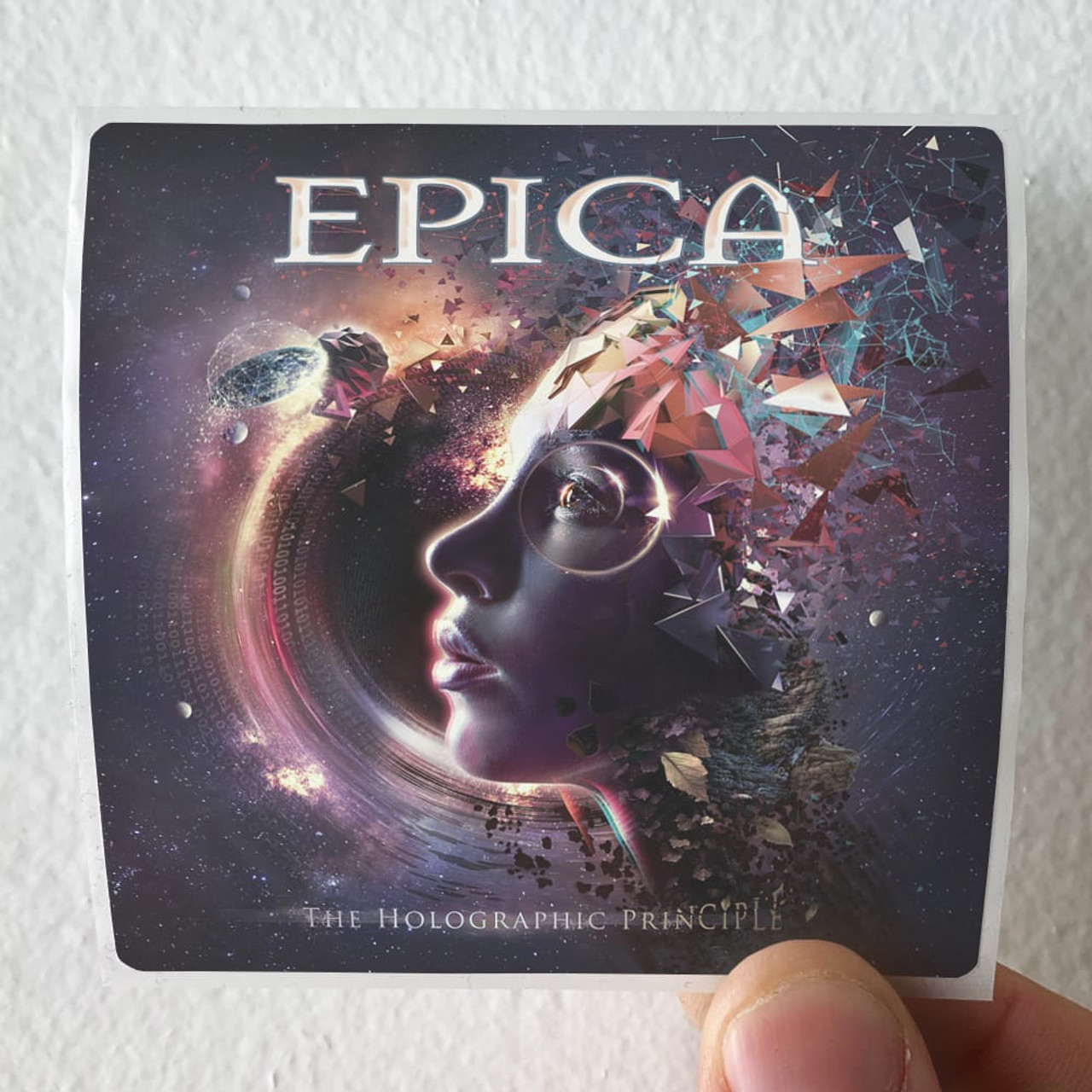 Epica The Holographic Principle Album Cover Sticker