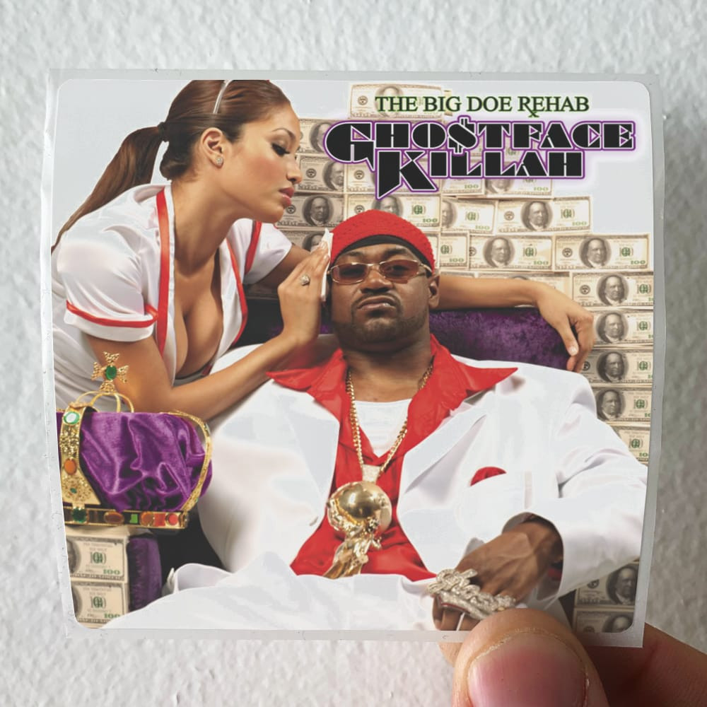 Ghostface Killah The Big Doe Rehab Album Cover Sticker