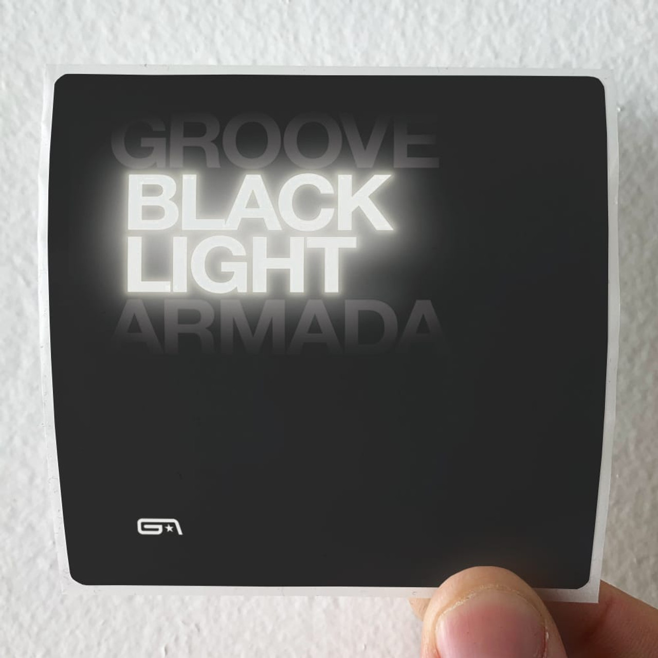 Groove Armada Black Light Album Cover Sticker