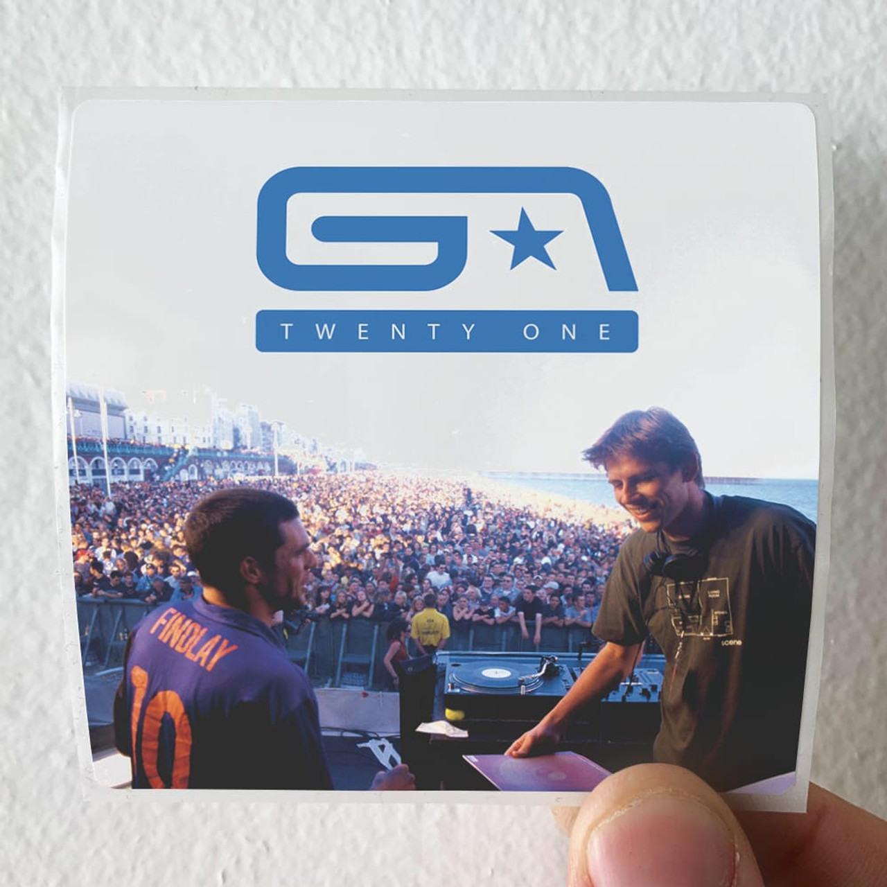 Groove Armada Twenty One Album Cover Sticker