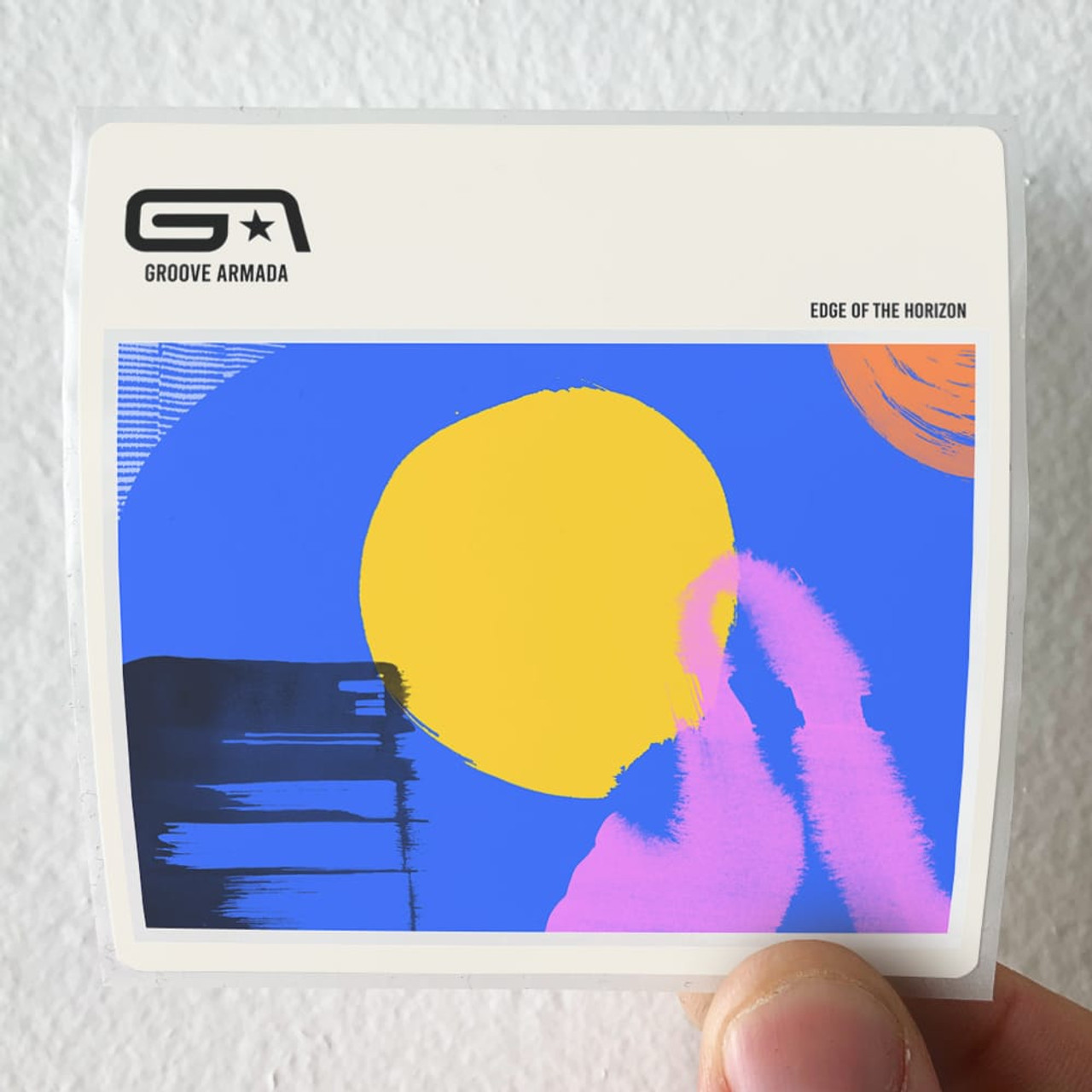 Groove Armada Edge Of The Horizon Album Cover Sticker