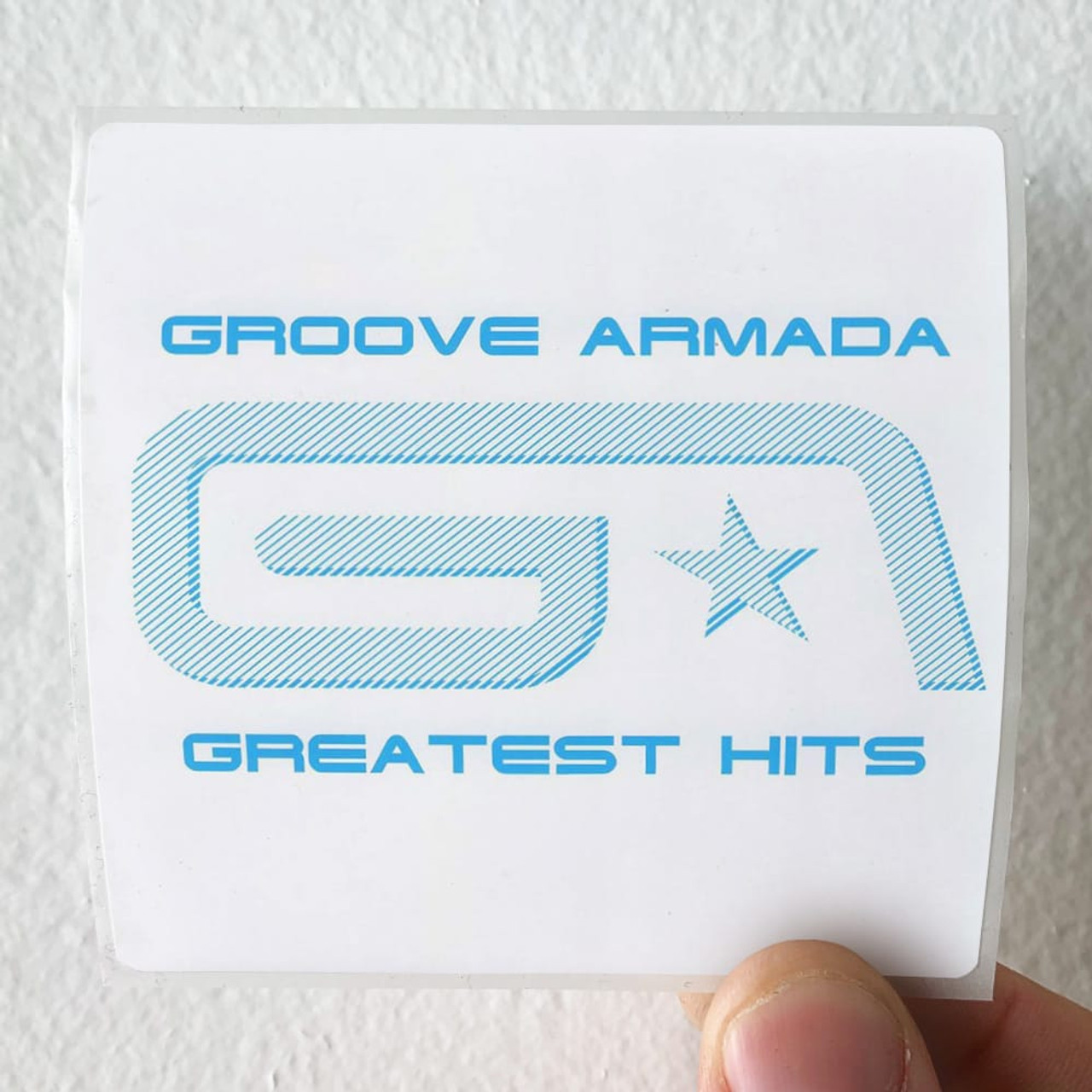 Groove Armada Greatest Hits Album Cover Sticker