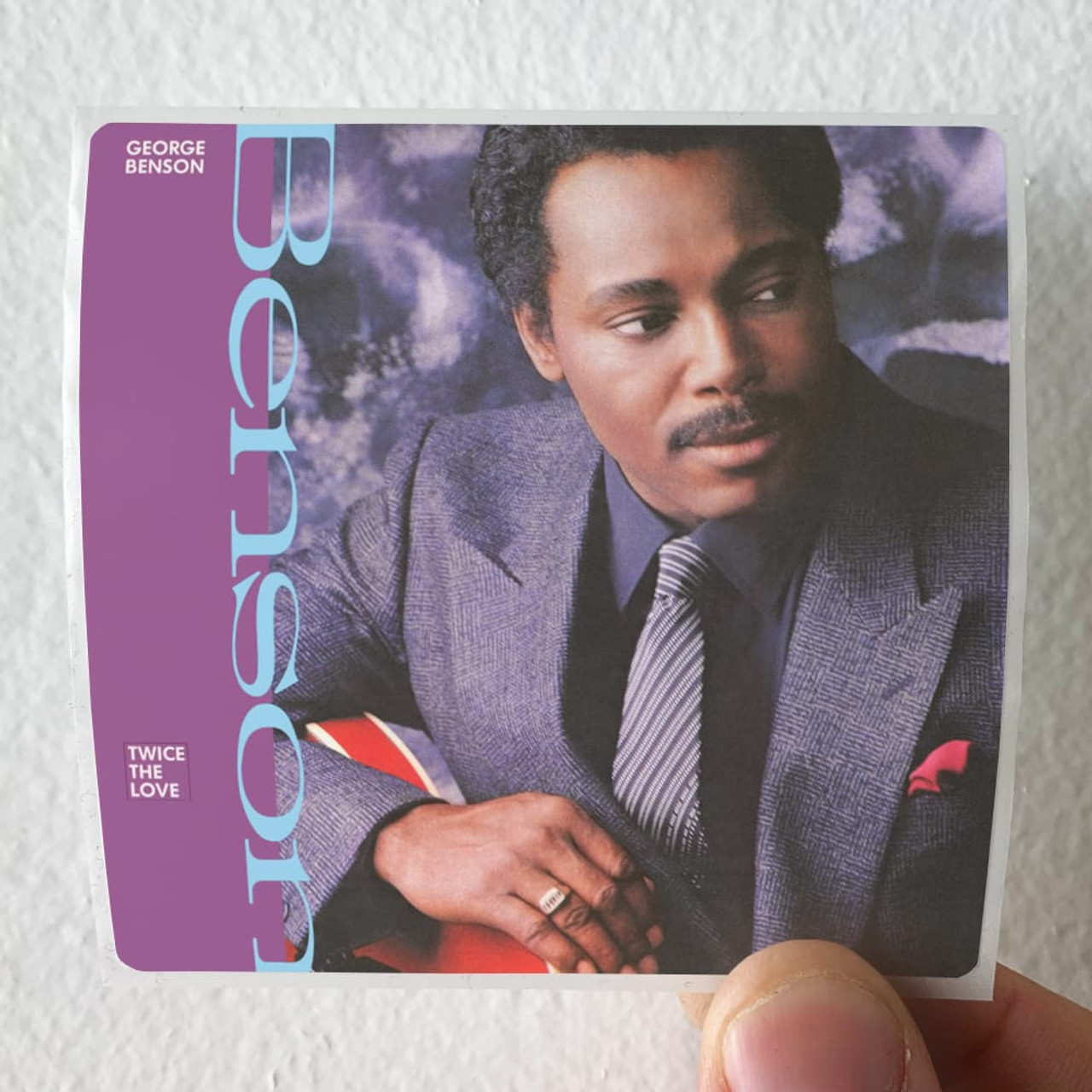 George Benson Twice The Love Album Cover Sticker