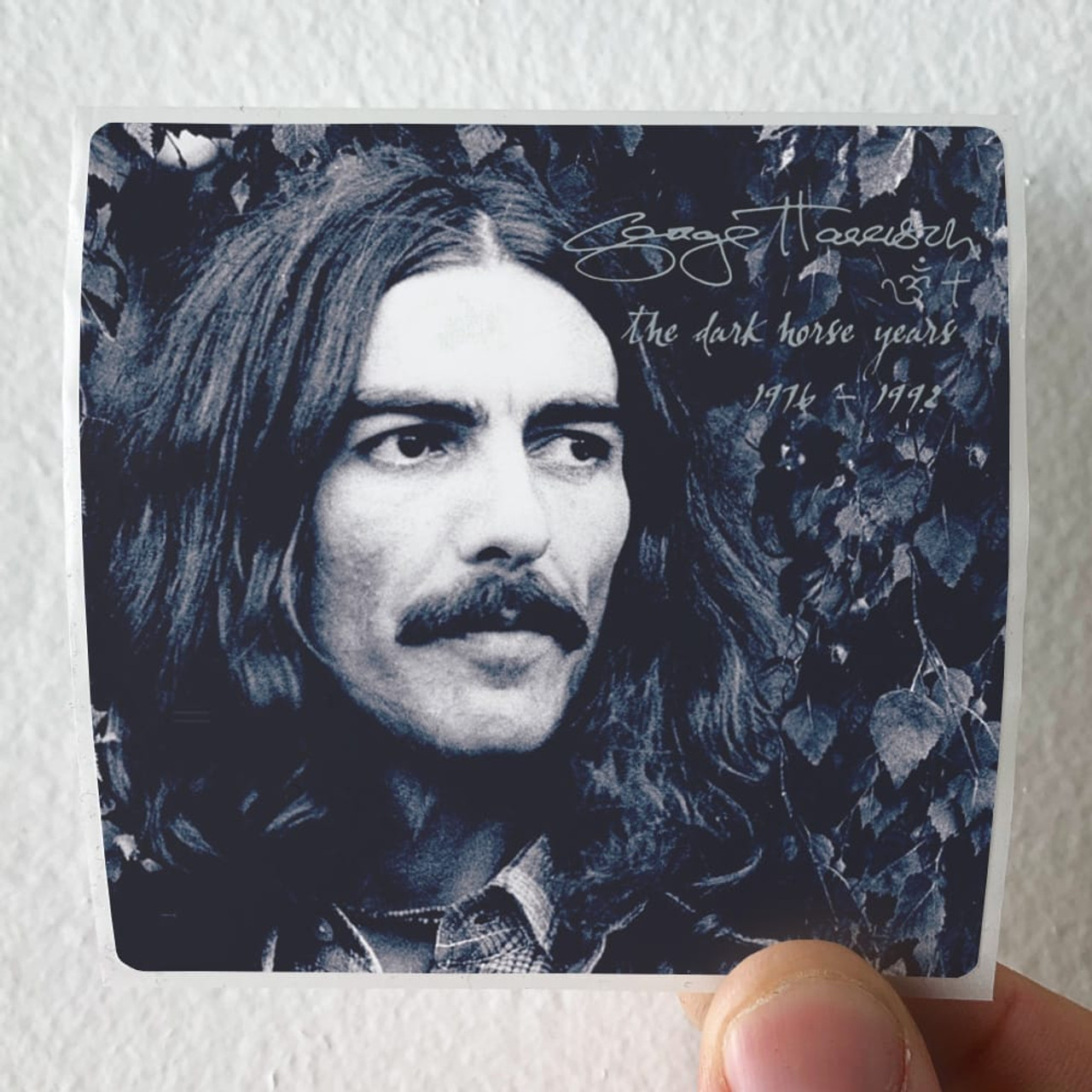 George Harrison The Dark Horse Years 1976 1992 Album Cover Sticker