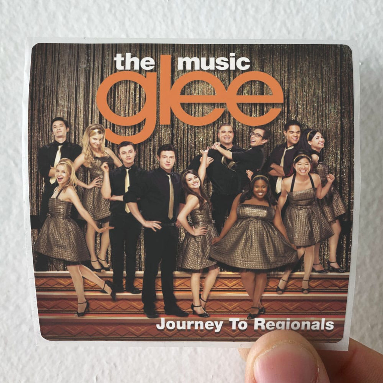 Glee Cast Glee The Music Journey To Regionals Album Cover Sticker