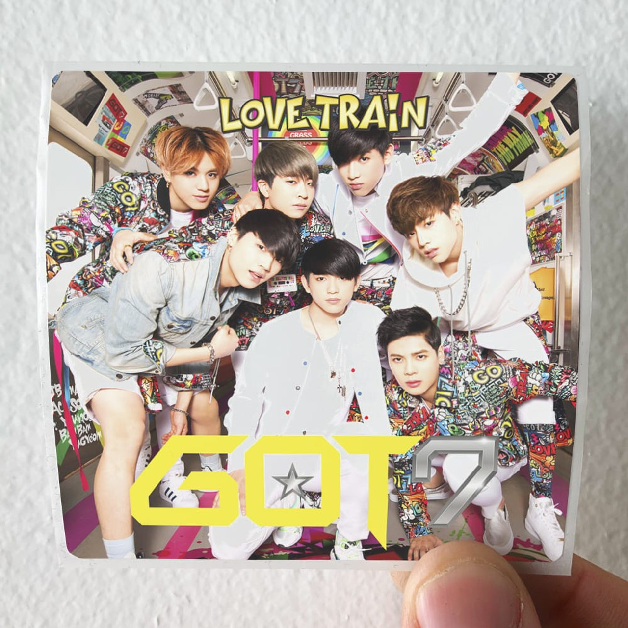 GOT7 Love Train Album Cover Sticker