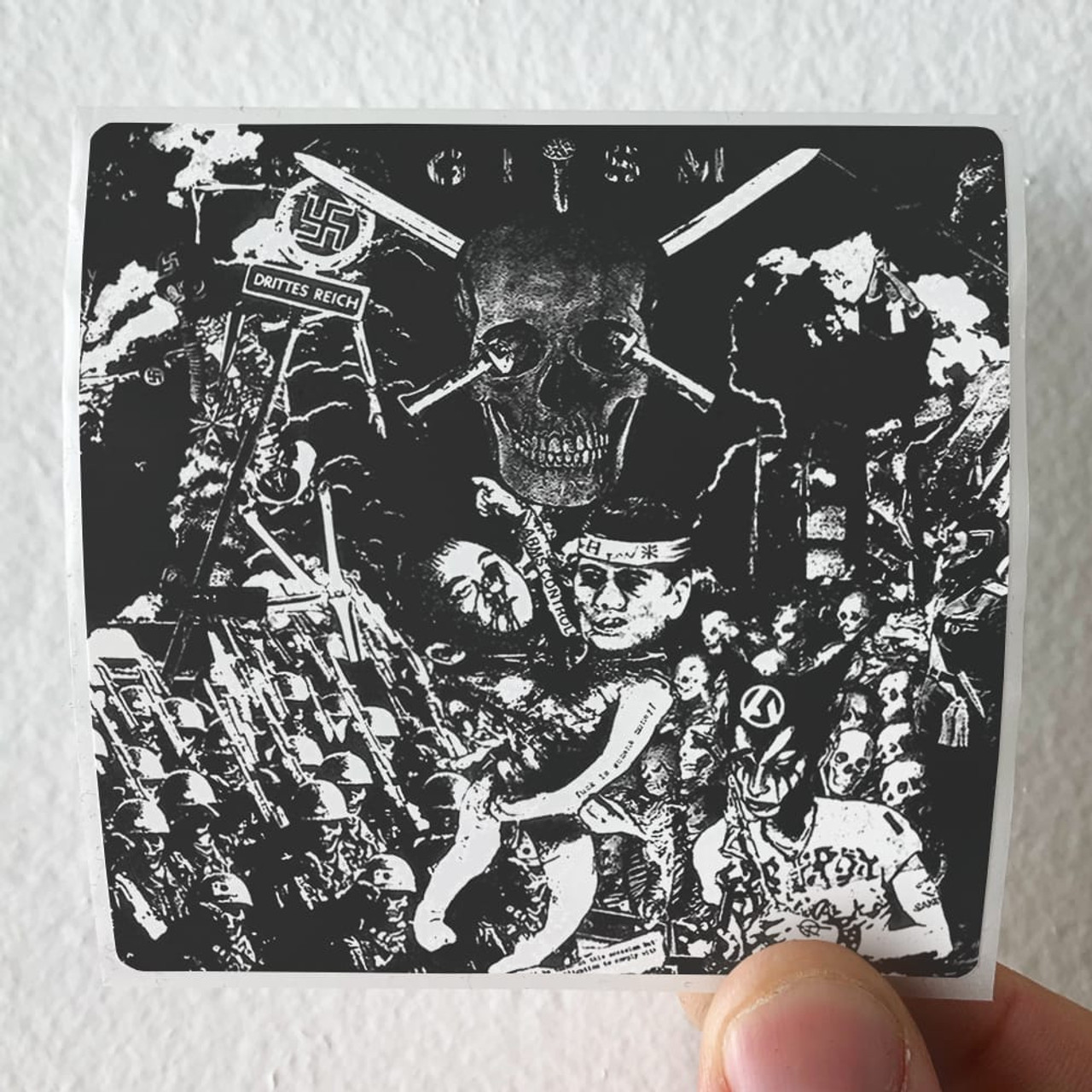 GISM Detestation Album Cover Sticker