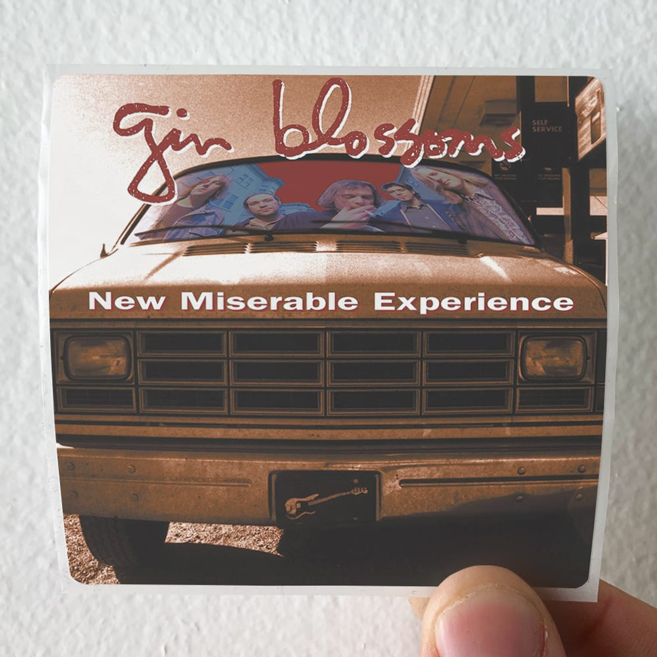 Gin Blossoms New Miserable Experience Album Cover Sticker gin-blossoms-new-miserable-experience-album-cover-sticker