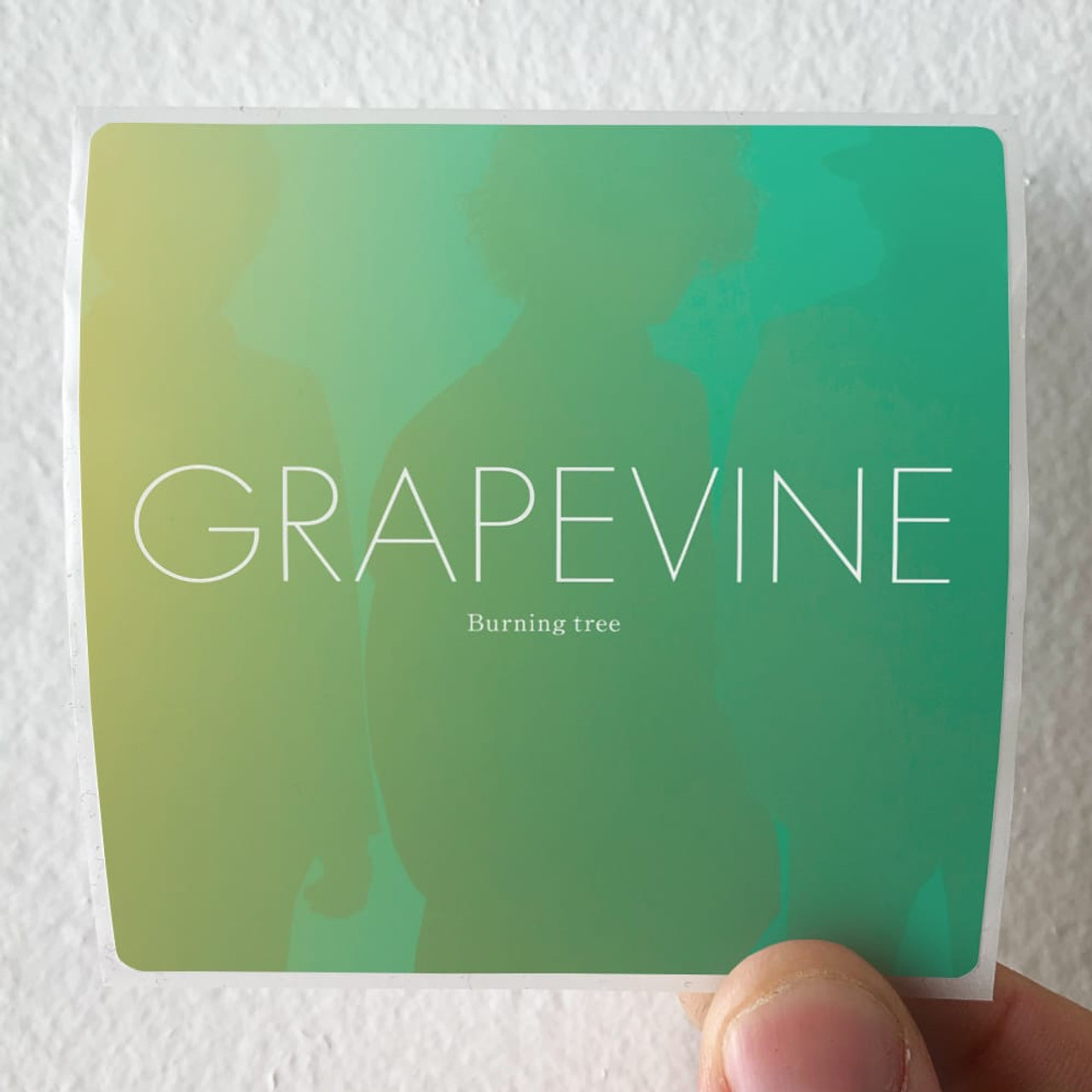 GRAPEVINE Burning Tree Album Cover Sticker