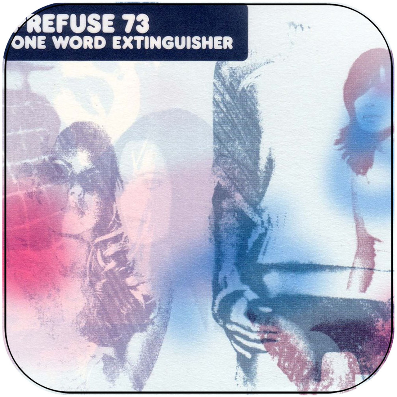 Prefuse 73 One Word Extinguisher Album Cover Sticker Album Cover