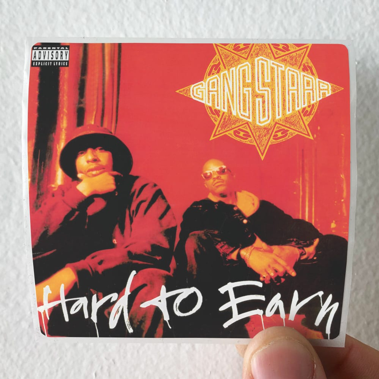 Gang Starr Hard To Earn Album Cover Sticker