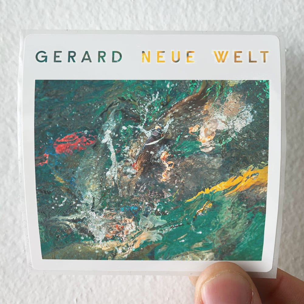 Gerard Neue Welt Album Cover Sticker