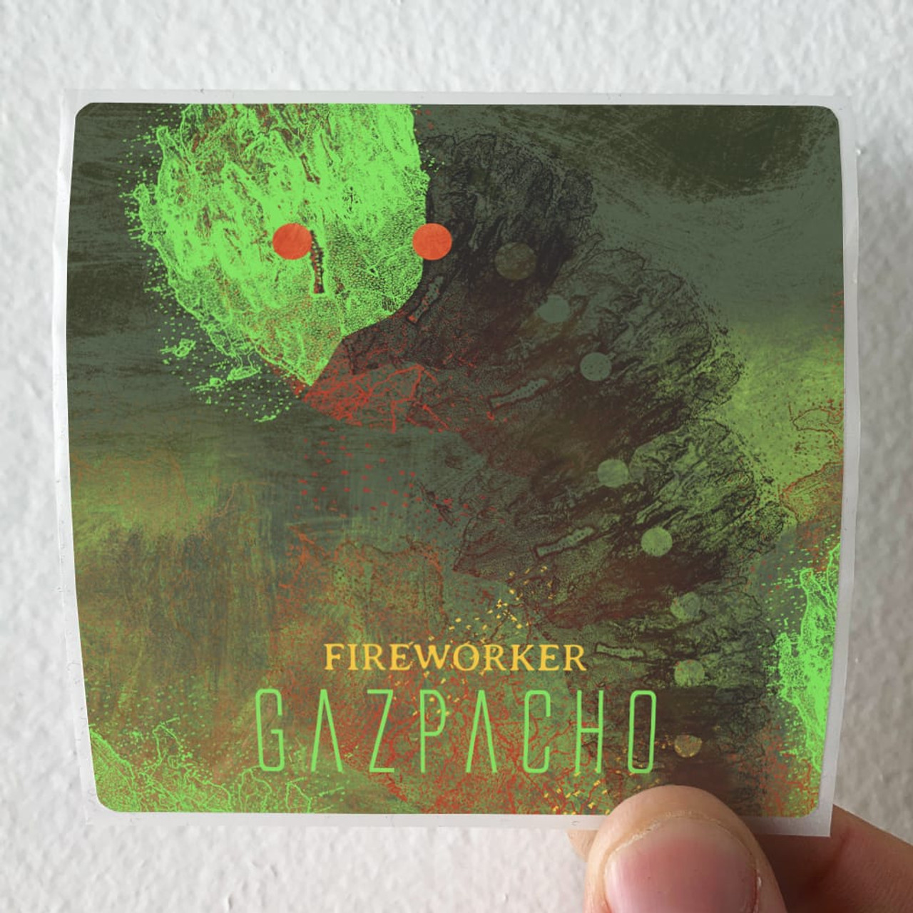 Gazpacho Fireworker Album Cover Sticker