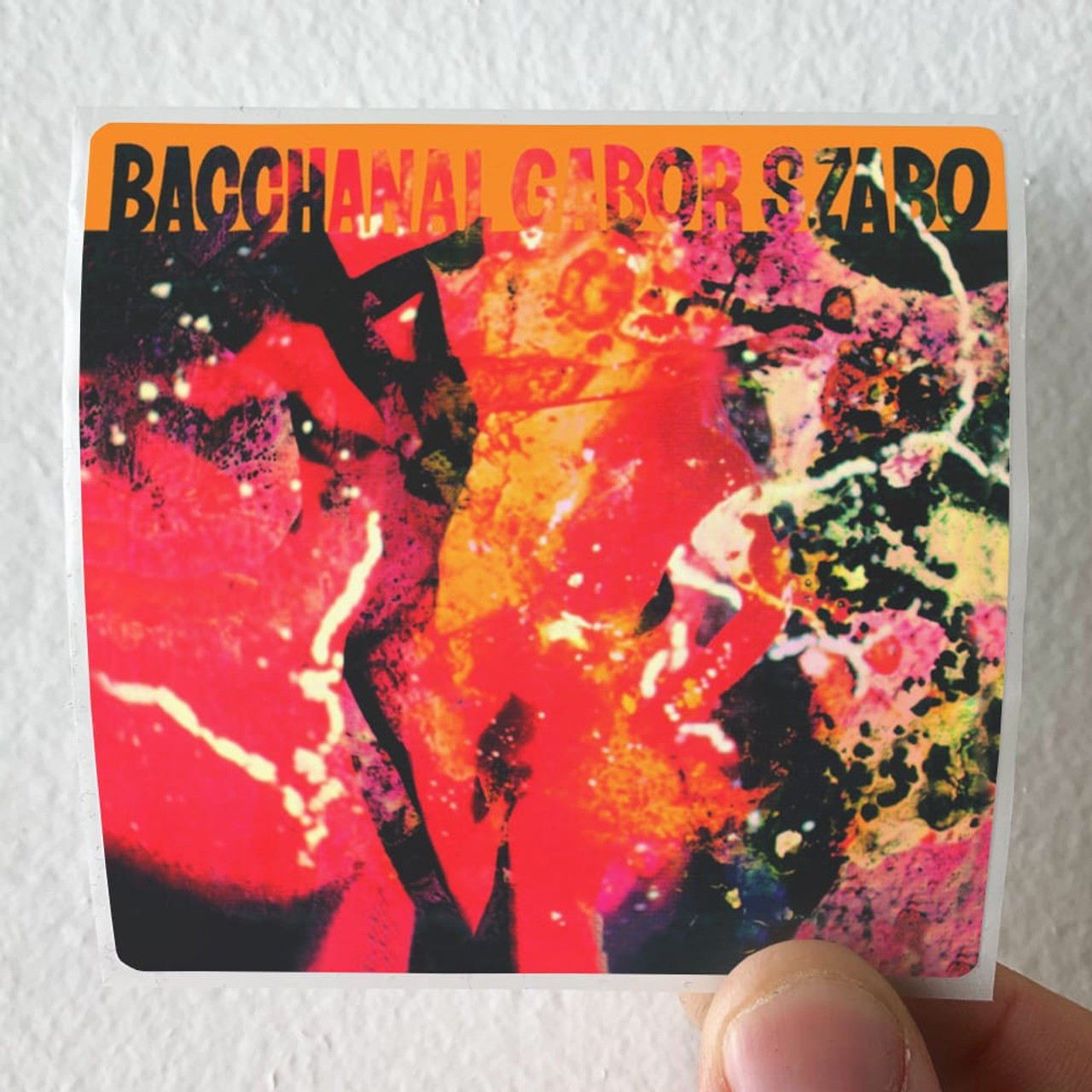 Gabor Szabo Bacchanal Album Cover Sticker