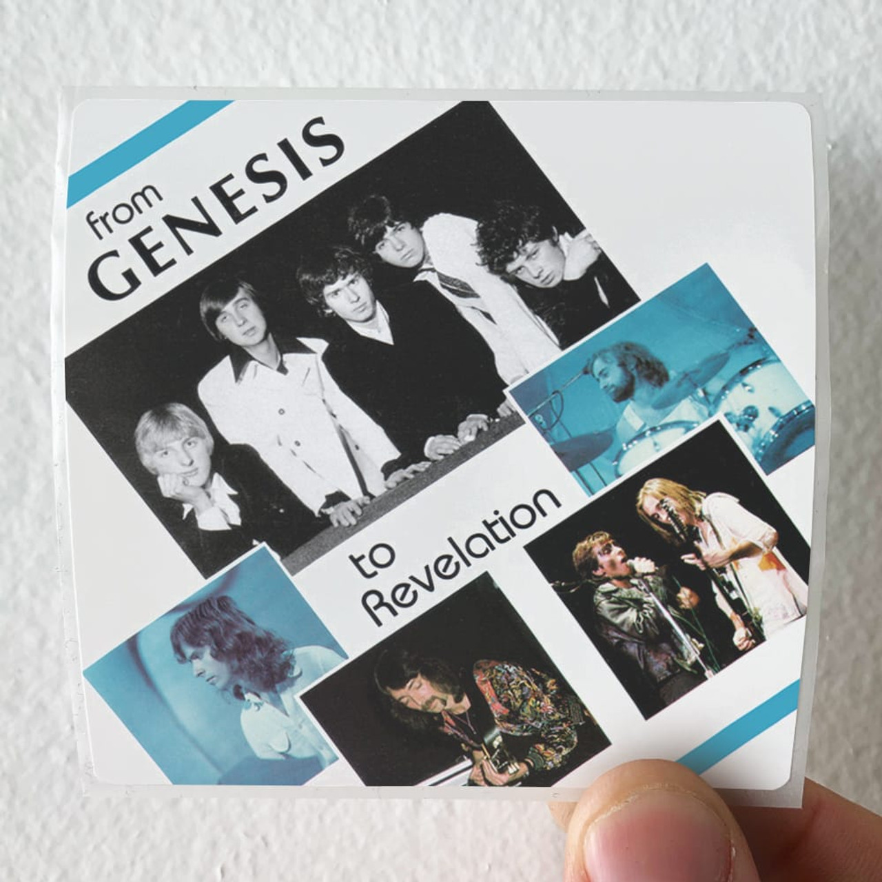 Genesis From Genesis To Revelation Album Cover Sticker