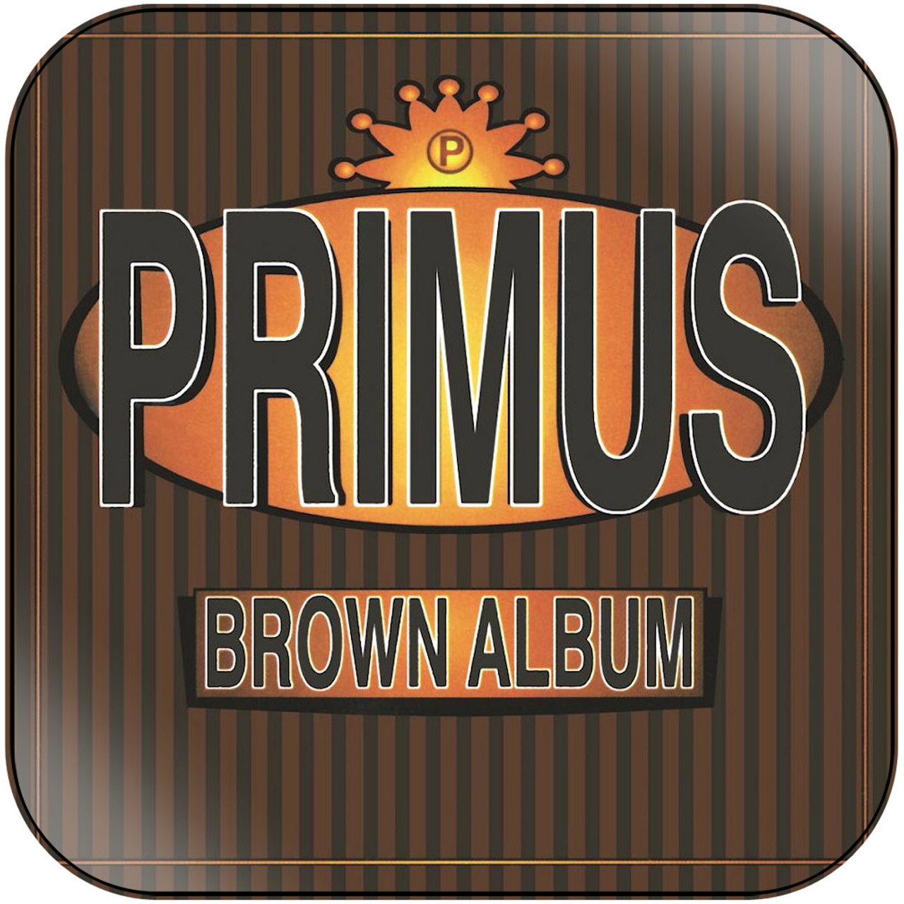 Primus - Brown Album-2 Album Cover Sticker Album Cover Sticker