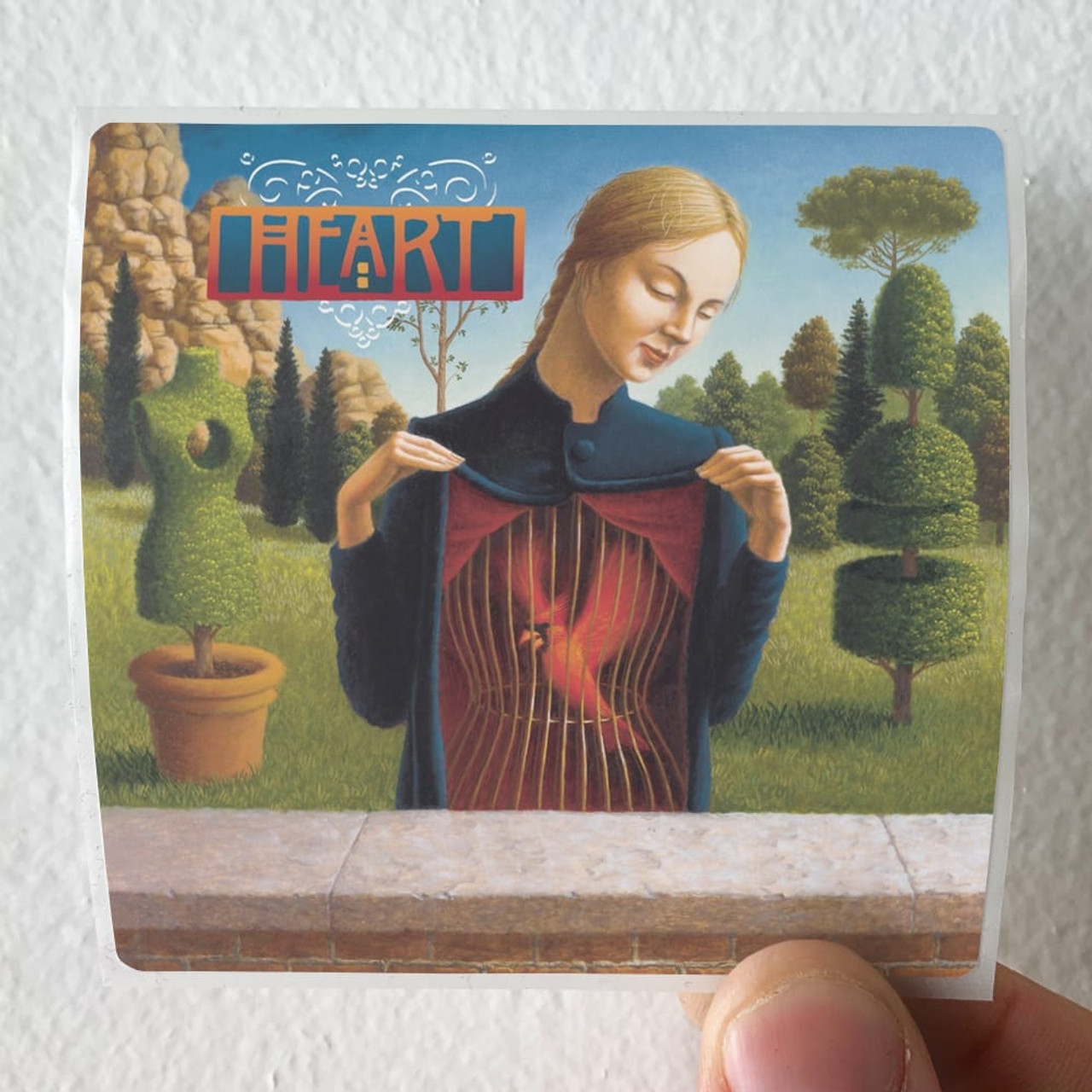 Heart Greatest Hits Album Cover Sticker heart-greatest-hits-album-cover-sticker