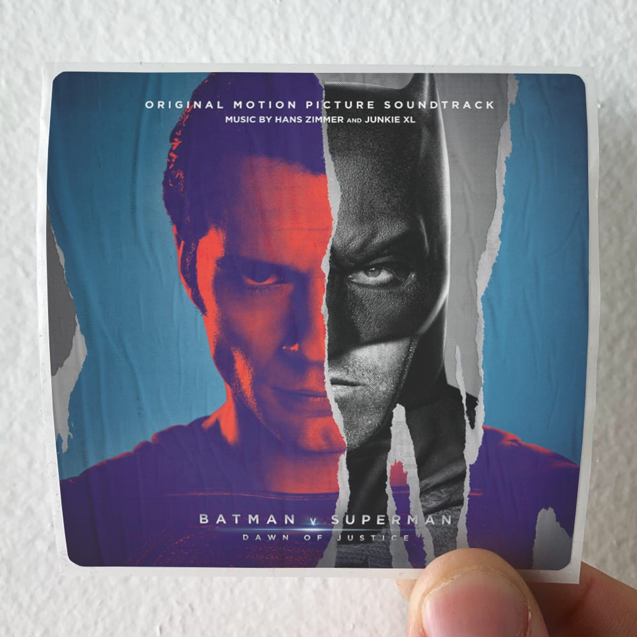 Hans Zimmer Batman V Superman Dawn Of Justice 1 Album Cover Sticker