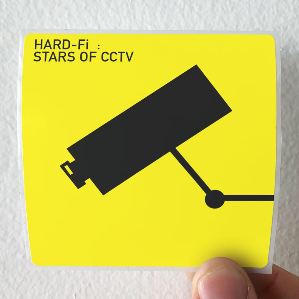 Hard-Fi Stars Of Cctv Album Cover Sticker