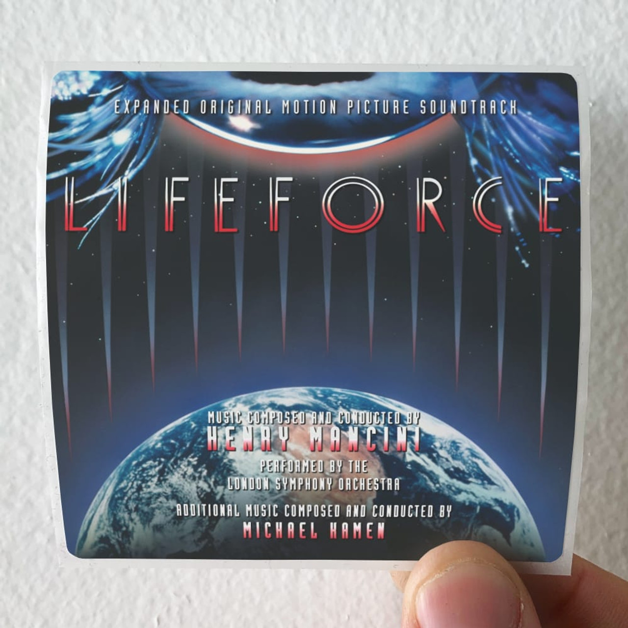 Cover　Lifeforce　Album　Mancini　Henry　Sticker