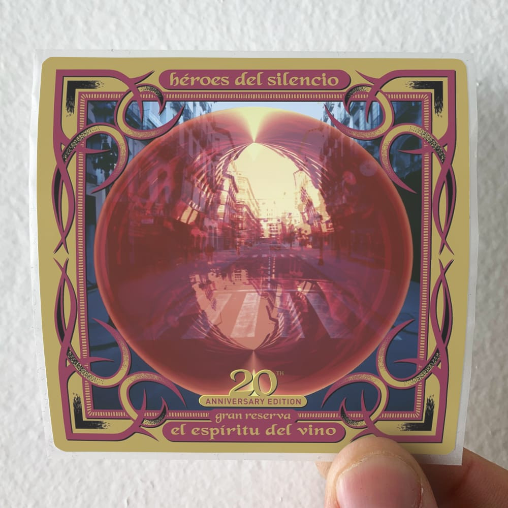 Heroes del Silencio El Espritu Del Vino Album Cover Sticker