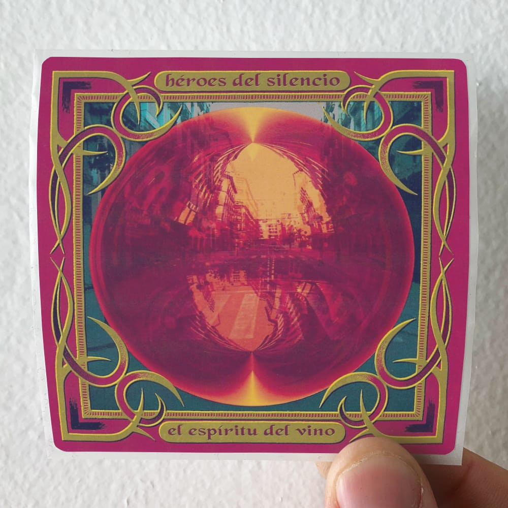 Heroes del Silencio El Espritu Del Vino 1 Album Cover Sticker
