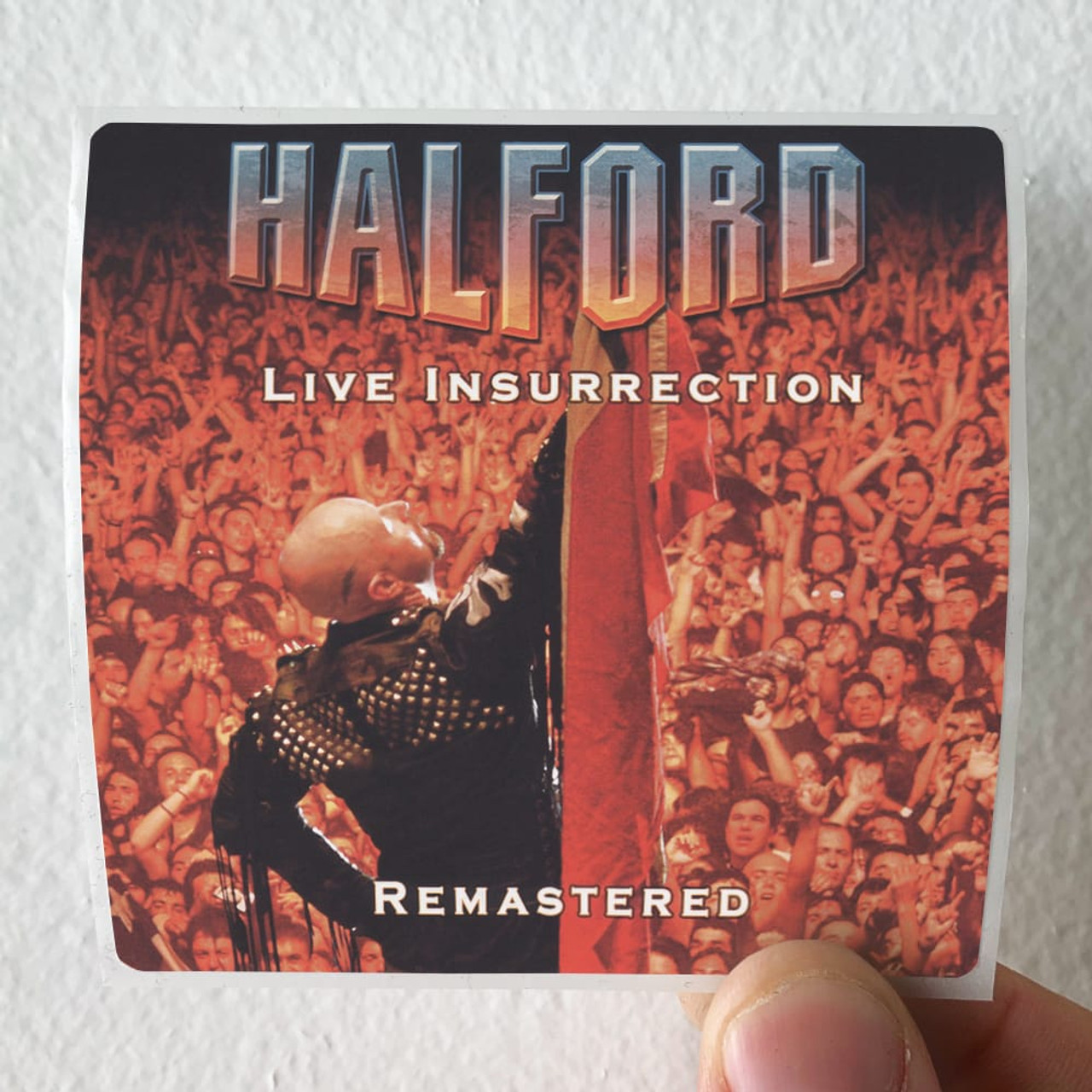 Halford Live Insurrection Album Cover Sticker