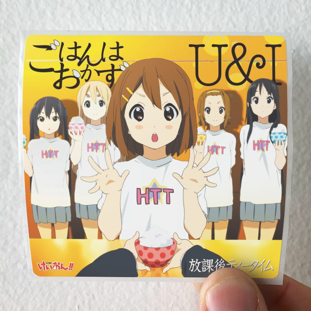 HO-KAGO TEA TIME Ui Album Cover Sticker