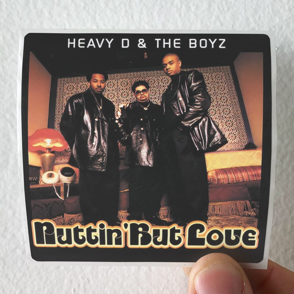 Heavy D and The Boyz Nuttin But Love Album Cover Sticker