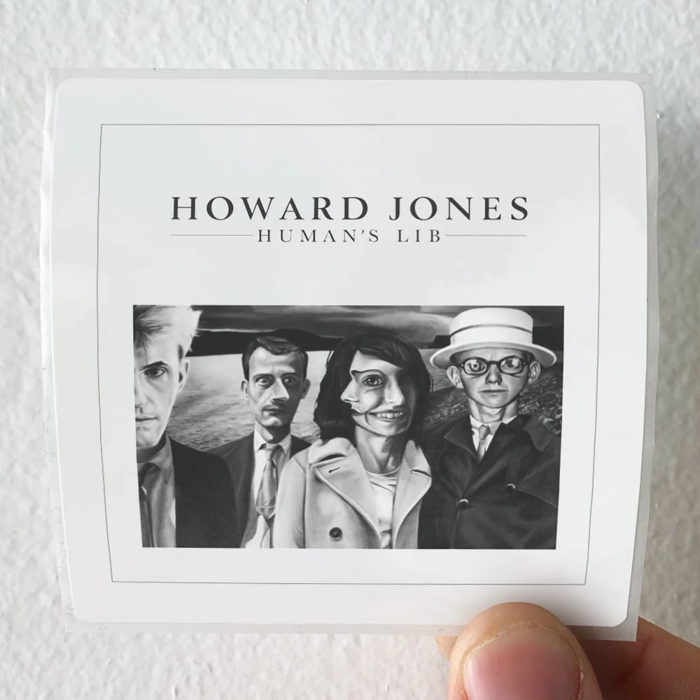 Howard Jones Humans Lib Album Cover Sticker