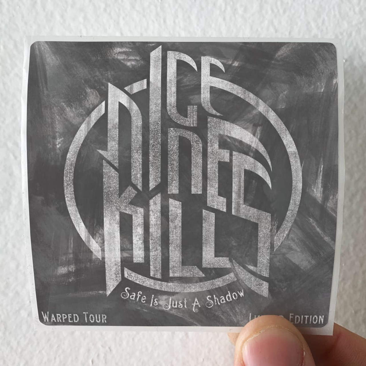 Ice Nine Kills Safe Is Just A Shadow Album Cover Sticker